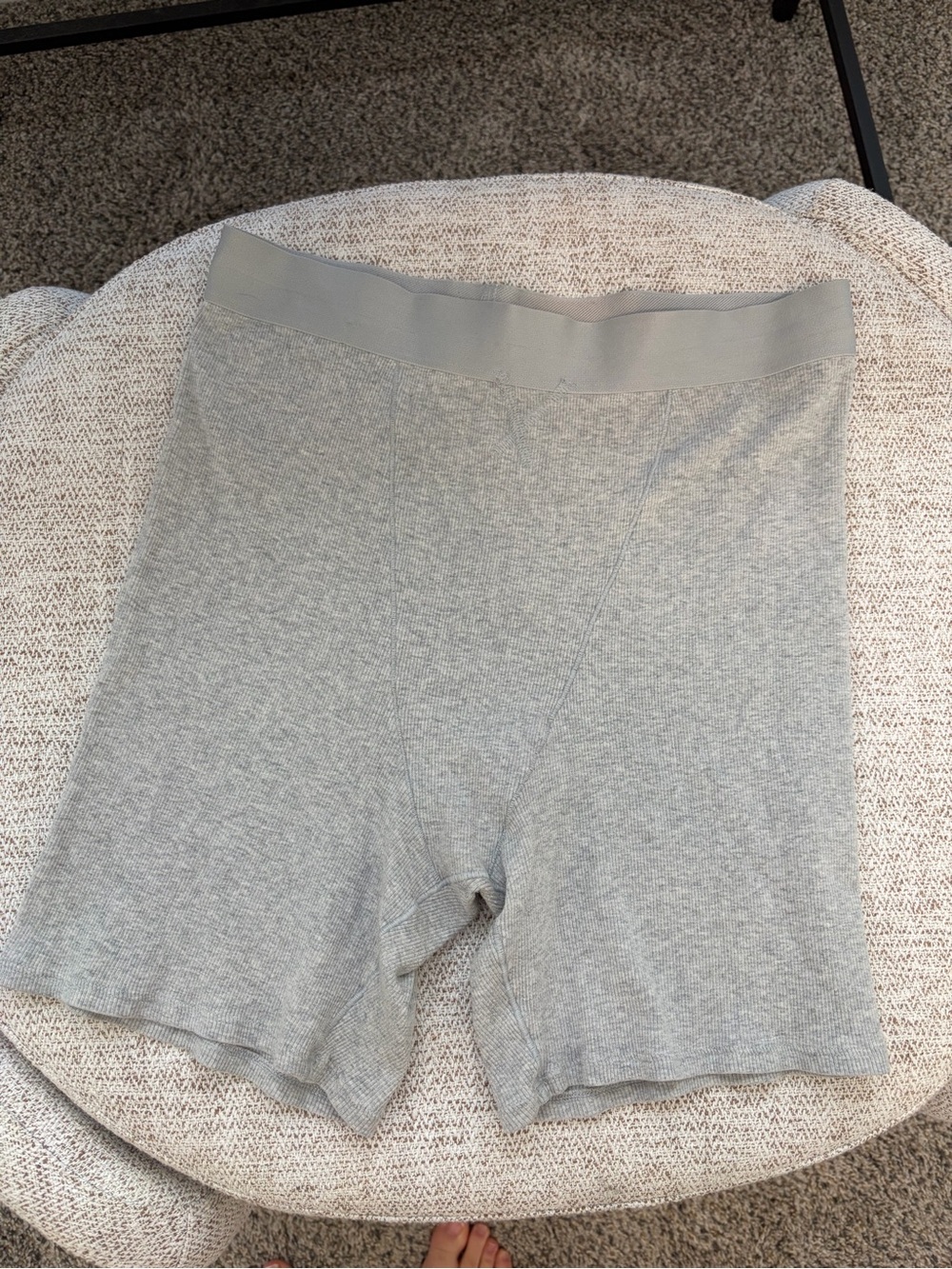 Aerie Heather Gray Short Sleeve and Boxers Sleep Set - Picture 5 of 7